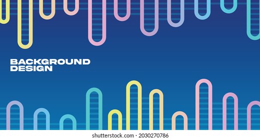 Vector of abstract colorfull gradient background for banner and manymore