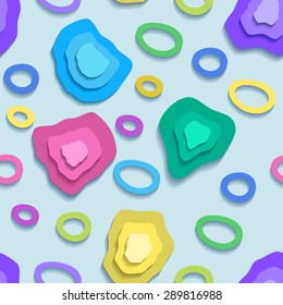 Vector abstract colorfull seamless pattern