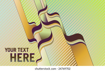 VECTOR Abstract colourful composition for the insertion of text and info - use in web / print.