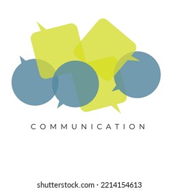 Vector abstract Communication concept illustration