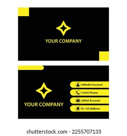 vector abstract company card template. great for presentation, corporate, business, card, identity, contact, etc.