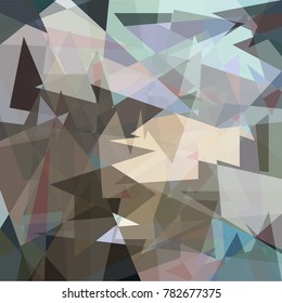 Vector abstract composition sharp forms