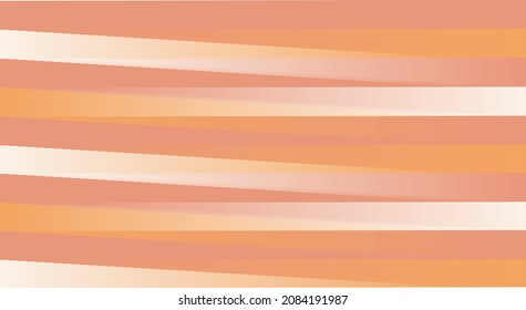 Vector abstract coral and orange background made of lines running horizontally and diagonal. Summer, happy, cheerful, bright. Copy space.