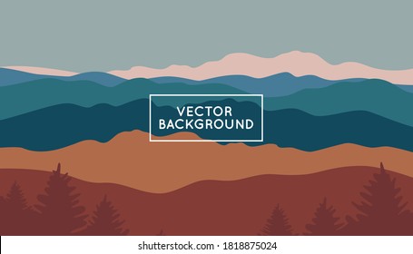 Vector abstract creative background in minimal trendy style with copy space for text - design template for social media stories - simple, stylish and minimal wallpaper design for invitations, banners,