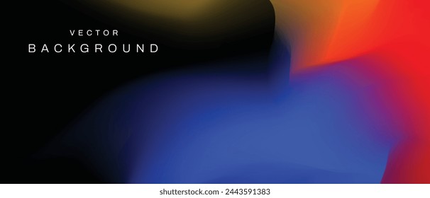 Vector abstract creative backgrounds. Trendy style smooth background. Creative colorful vector background. Mesh creative background.
