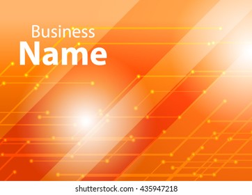 Vector abstract creative business card. Modern, simple & luxury standard business card design with sharp corners. Abstract business background - vector