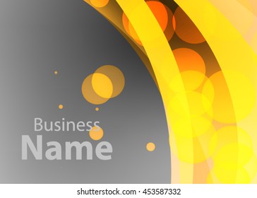 Vector abstract creative business card. Modern, simple & luxury standard business card design with sharp corners. Abstract business background - vector