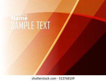 Vector abstract creative business card. Modern, simple & luxury standard business card design with sharp corners. Abstract business background - vector