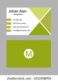 Vector abstract creative business cards (set template)
