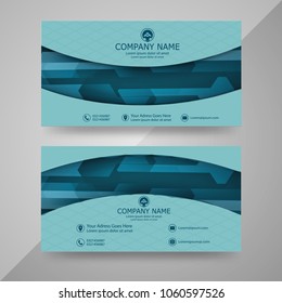 Vector abstract creative business cards , 
visiting card