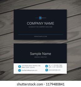 Vector abstract creative business cards (set template)  - Shutterstock ID 1179480841