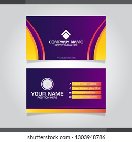 Vector abstract creative business cards (set template)
