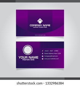 Vector abstract creative business cards (set template)