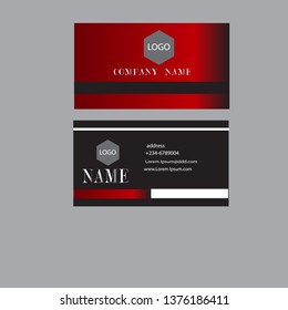 Vector abstract creative business cards