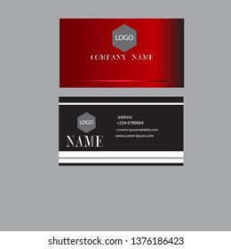 Vector abstract creative business cards