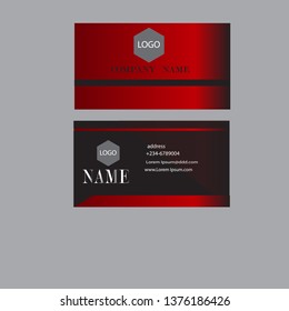Vector abstract creative business cards
