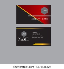Vector abstract creative business cards