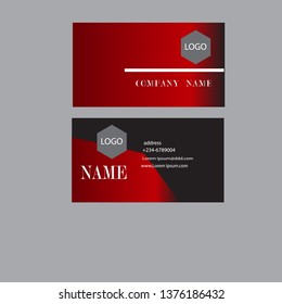 Vector abstract creative business cards