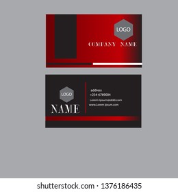 Vector abstract creative business cards