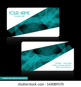 Vector abstract creative business cards