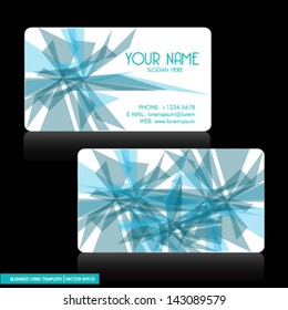 Vector abstract creative business cards
