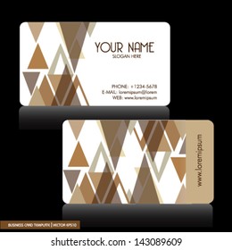 Vector abstract creative business cards