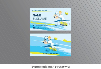Vector abstract creative business cards