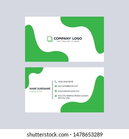 Vector abstract creative business cards