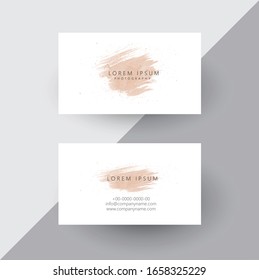 Tarjetas de visita creativas abstractas vectoriales, tarjeta de visita (plantilla definida)