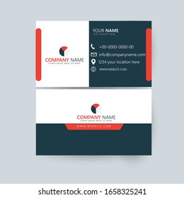 Vector abstract creative business cards, visiting card (set template)