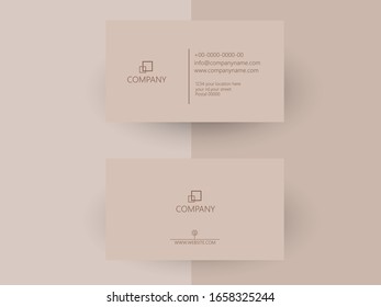 Vector abstract creative business cards, visiting card (set template)