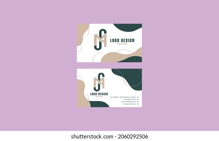 Tarjetas de visita creativas abstractas de vectores. diseño creativo de vectores de tarjetas de negocios oscuros. Tarjeta de visita minimalista con 4 colores.