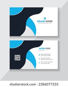 Vector abstract creative business cards (set template).