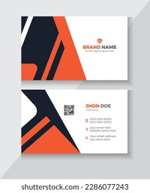 Vector abstract creative business cards (set template).