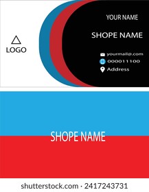 Vector abstract creative business cards