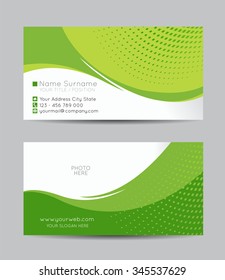 Vector abstract creative business cards