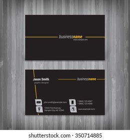 Vector abstract creative business cards