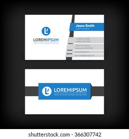 Vector abstract creative business cards