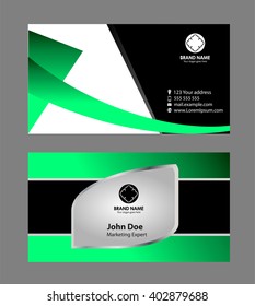 Vector abstract creative business cards
