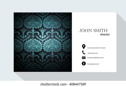 Vector abstract creative business cards