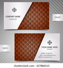 Vector abstract creative business cards.