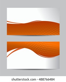 Vector abstract creative business cards
