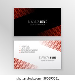 Vector abstract creative business cards