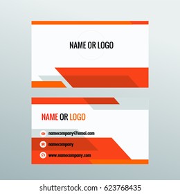 Vector abstract creative business cards (set template)