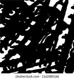 Vector abstract creative pattern with brush strokes. Universal trendy print for fabrics and other