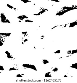 Vector abstract creative pattern with brush strokes. Universal trendy print for fabrics and other