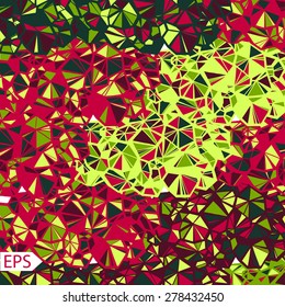 Vector of abstract crystal jewelry background. EPS illustration.