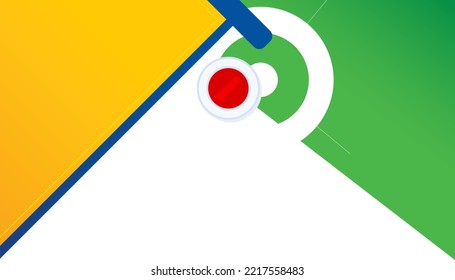 Vector abstract of curling sport background. Sports concept