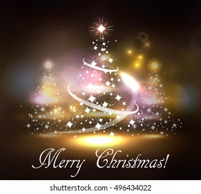 Vector abstract dark background