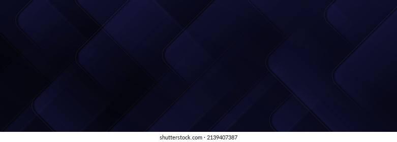 Vector abstract dark blue graphic design Banner Pattern background template